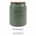 Pot en grès pour oignons avec couvercle 1,6L Victionary F Offre