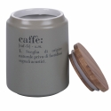 Bocal à café gris avec couvercle en bambou 0,8L Victionary E Remises
