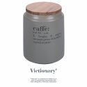 Bocal à café gris avec couvercle en bambou 0,8L Victionary E Offre