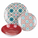 Service de table 18 pièces en porcelaine pour 6 personnes Valladolid Offre