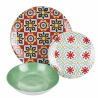 Service de table 18 pièces en porcelaine pour 6 personnes Valladolid Remises
