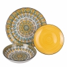 Service de vaisselle 18 pièces en porcelaine 6 personnes Maya Remises