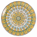 Service de vaisselle 18 pièces en porcelaine 6 personnes Maya Dimensions