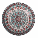 Service de vaisselle 18 pièces en porcelaine 6 personnes Maya 