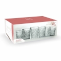 Ensemble de 6 verres à eau en verre texturé 240 ml Marrakech Remises
