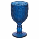 Ensemble de 6 verres en verre avec surface travaillée 280 ml Geometrie Ocean Catalogue