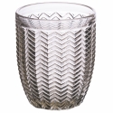 Set de 6 verres à eau 350 ml avec surface texturée Géométrie Modèle