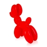 Statue moderne en résine laquée chien ballon Mira-L 