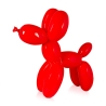Statue moderne en résine laquée chien ballon Mira-L 