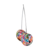 Statue de couple de cerises en résine graffiti pop art Alma-PA Remises