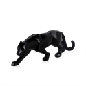 Statue moderne panthère en résine laquée low poly Kari-L Remises