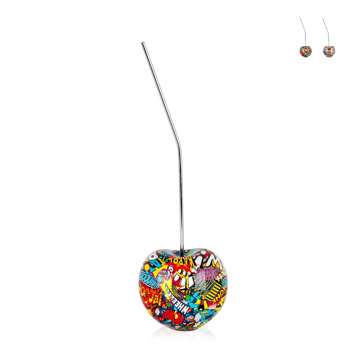 Sculpture cerise en résine statue style pop art bande dessinée MiniKora-PA Promotion Sculpture cerise en résine statue style pop art bande dessinée MiniKora-PA Promotion