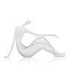 Statuette en résine laquée brillante figure féminine Bela-L Remises