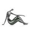 Sculpture moderne en résine effet métal figure féminine Bela-M Modèle