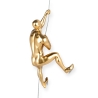 Sculpture murale en résine grimpeur effet métal design Vero-M Achat