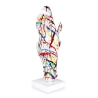 Statue tête de cheval multicolore en résine Knyph-PA Promotion
