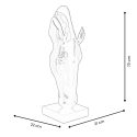 Statue moderne en résine laquée tête de cheval Knyph-L 