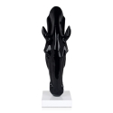 Statue moderne en résine laquée tête de cheval Knyph-L Prix