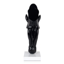 Statue moderne en résine laquée tête de cheval Knyph-L Achat