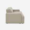 Canapé 2 places en tissu design moderne 202x100x76cm Acamar Remises
