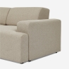 Canapé 2 places en tissu design moderne 202x100x76cm Acamar Choix