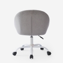 Chaise de bureau pivotante en tissu réglable en hauteur Mikro Catalogue