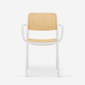 Chaise de jardin cuisine polypropylène avec accoudoirs viennois Varmi Réductions