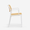 Chaise de jardin cuisine polypropylène avec accoudoirs viennois Varmi Choix