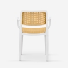 Chaise de jardin cuisine polypropylène avec accoudoirs viennois Varmi Caractéristiques