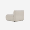 Canapé 4 places modulable avec repose-pieds design moderne Yuna-4P Catalogue