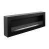 Cheminée murale au bioéthanol Biocamino 120x40 Siena 120 noir Remises