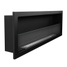 Foyer bioéthanol encastrable mural biocamino 120x40 Furore 120 Remises