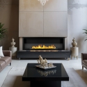 Foyer bioéthanol encastrable mural biocamino 120x40 Furore 120 Promotion