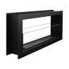 Cheminée bioéthanol encastrable double face biocamino 2 côtés 90x40 Montefalco 90 Remises