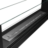 Cheminée bioéthanol encastrable double face biocamino 2 côtés 90x40 Montefalco 90 Choix