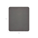 Plaque de protection de sol pour poêles à bois et à pellets en acier 70x60 Vente