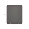 Plaque de protection de sol pour poêles à bois et à pellets en acier 70x60 Vente