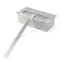 Cheminée à bioéthanol Stoccolma, en bois blanc, 75x24x68 cm Choix