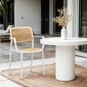 Chaise de jardin cuisine polypropylène avec accoudoirs viennois Varmi Offre