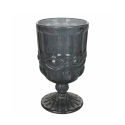 Ensemble de 6 verres à pied 300 ml en verre décor en relief Nobilis C Vente