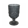 Ensemble de 6 verres à pied 300 ml en verre décor en relief Nobilis C Vente