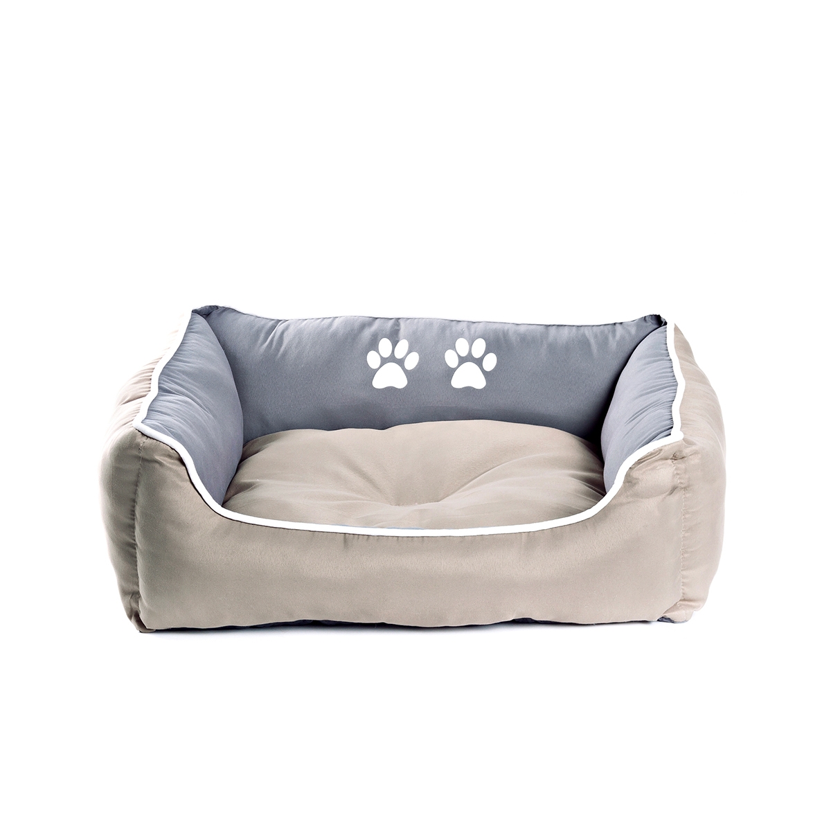 Coussin douillet pour chiens et chats de petite taille 62x50 cm Pawprints Promotion