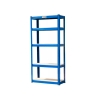 Etagère métallique modulaire 150x70x30 cm 5 niveaux charge maximale 950 kg Elément Remises