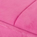Canapé clic-clac 2 places avec dossier inclinable tissu velours Skata Choix