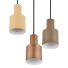 Suspension moderne 3 lumières en métal multicolore Lumak Catalogue