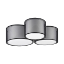 Plafonnier moderne avec 3 abat-jours circulaires pour salon et cuisine Soliv Promotion