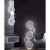 Lampadaire LED moderne à 5 cercles avec lumière dimmable Nural Vente