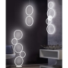 Lampadaire LED moderne à 5 cercles avec lumière dimmable Nural Remises