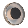 Plafonnier LED dimmable rond 22cm moderne en verre Chram Promotion