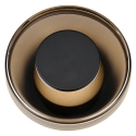 Plafonnier LED dimmable rond 22cm moderne en verre Chram Offre